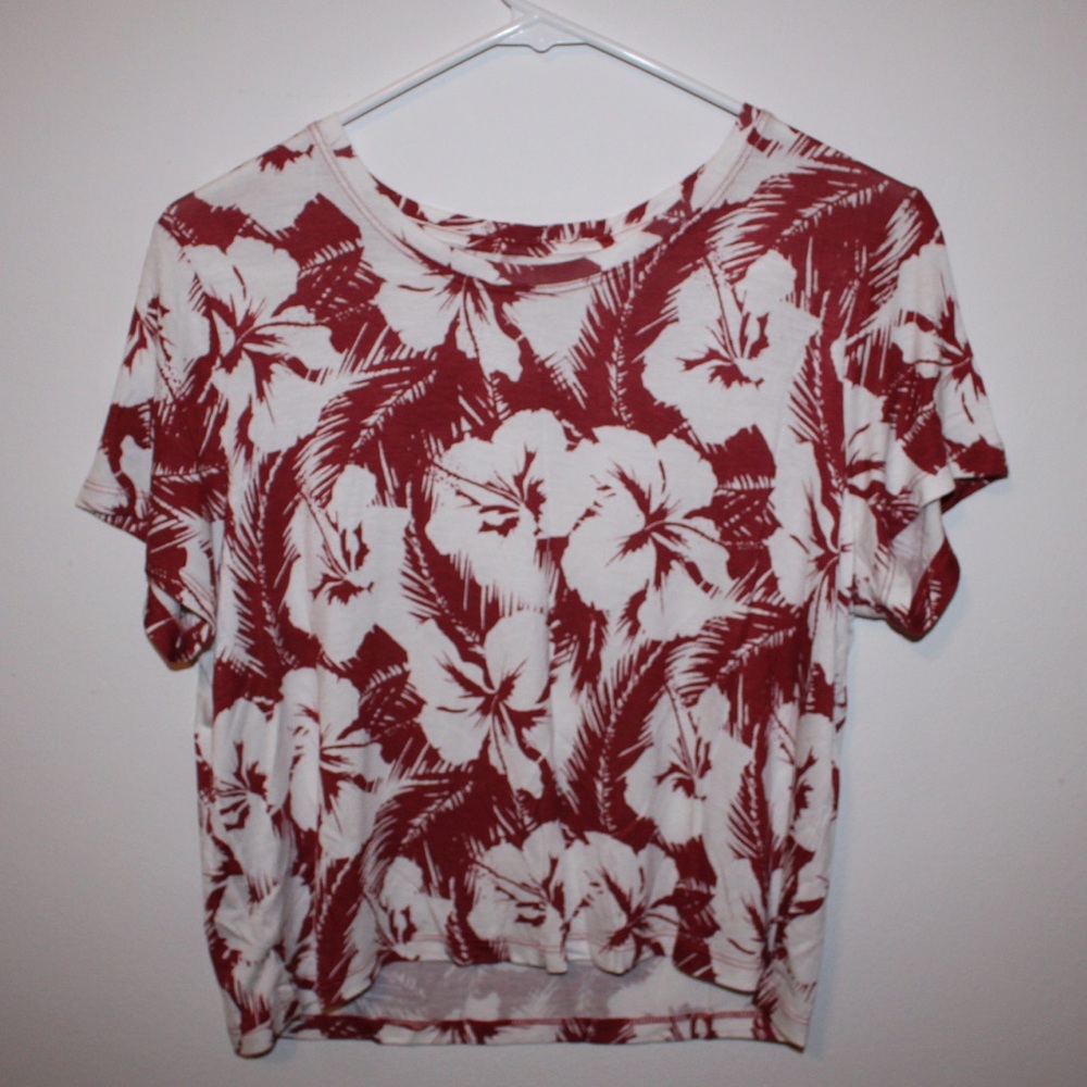 Floral Print Easy Tee